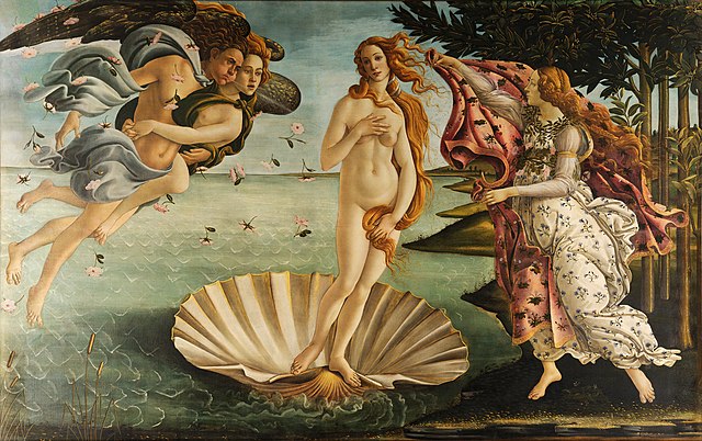 LOQI környezetbarát neszesszer | Botticelli - Vénusz születése